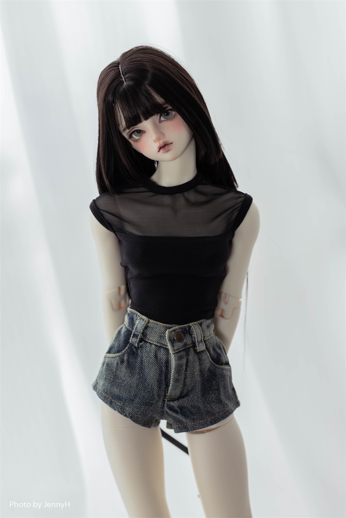 【カカ星球】【1/3】ドール服 メッシュノースリーブ