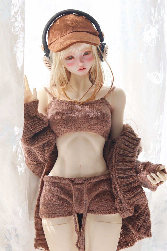 【カカ星球】【1/4,1/3】ドール服 ニットルームウェア(取寄せ)