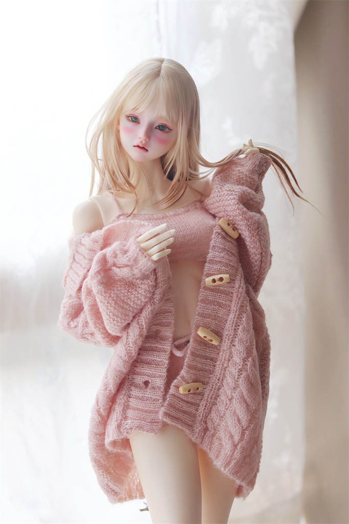 【カカ星球】【1/4,1/3】ドール服 ニットルームウェア(取寄せ)