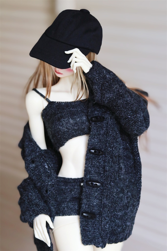 【カカ星球】【1/4,1/3】ドール服 ニットルームウェア(取寄せ)