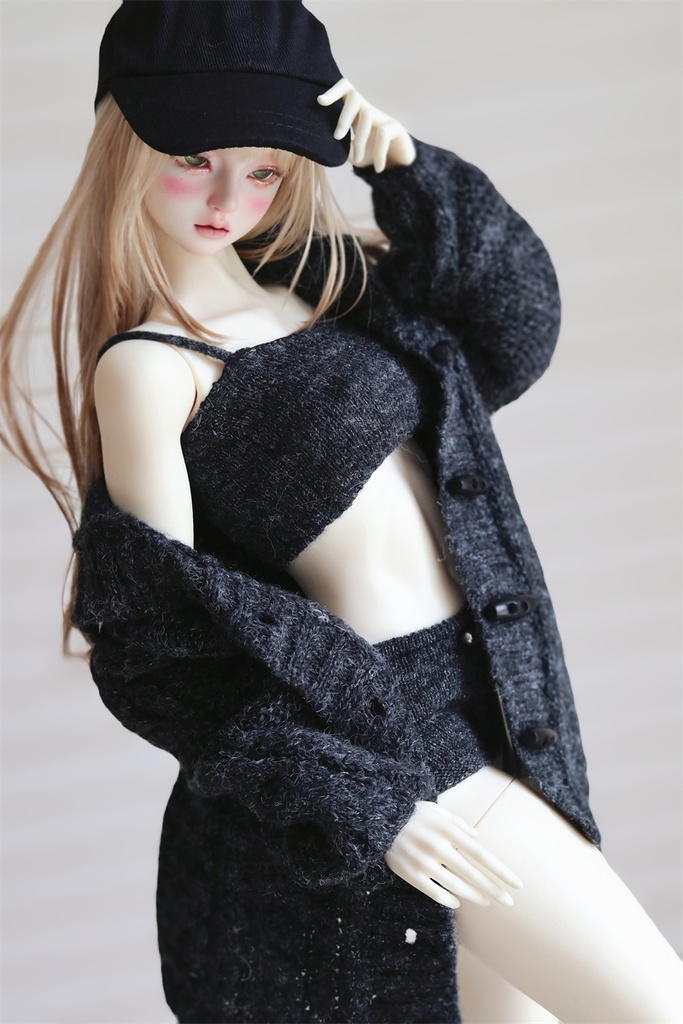 【カカ星球】【1/4,1/3】ドール服 ニットルームウェア(取寄せ)