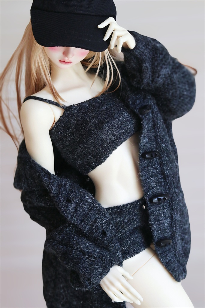 【カカ星球】【1/4,1/3】ドール服 ニットルームウェア(取寄せ)