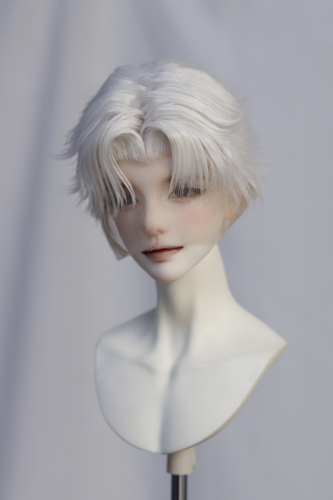 【カカ星球】【8-8.5,8.5-9inch】ドールウィッグ 立ち上げスタイル ショートヘア(取寄せ)