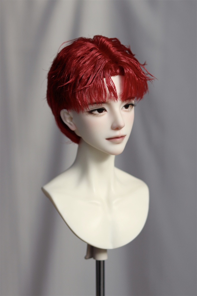 【カカ星球】【7-8,8-8.5,8.5-9inch】ドールウィッグ センターパート 外ハネ(取寄せ)