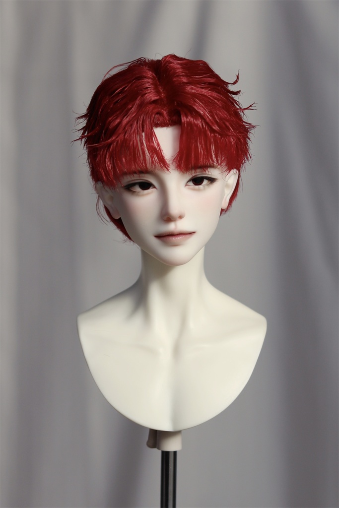 【カカ星球】【7-8,8-8.5,8.5-9inch】ドールウィッグ センターパート 外ハネ(取寄せ)