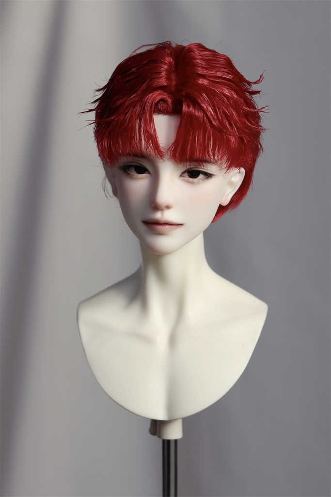 【カカ星球】【7-8,8-8.5,8.5-9inch】ドールウィッグ センターパート 外ハネ(取寄せ)