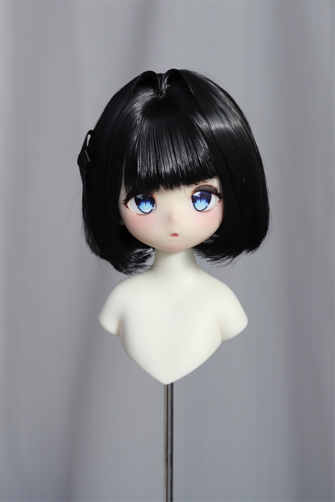 【カカ星球】【6-7,7-8,8.5-9inch】ドールウィッグ インテークセットボブ(取寄せ)