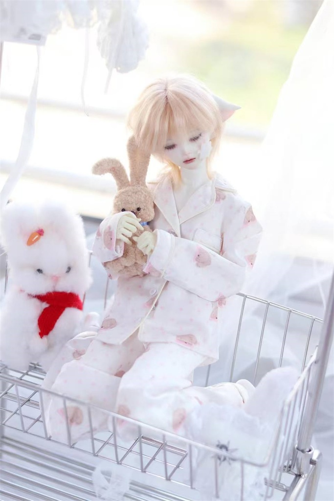 【カカ星球】【1/4】ドール服 パジャマセット(取寄せ)