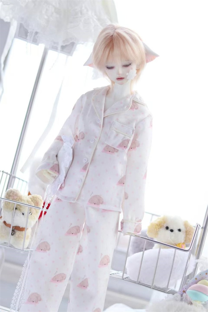 【カカ星球】【1/4】ドール服 パジャマセット(取寄せ)