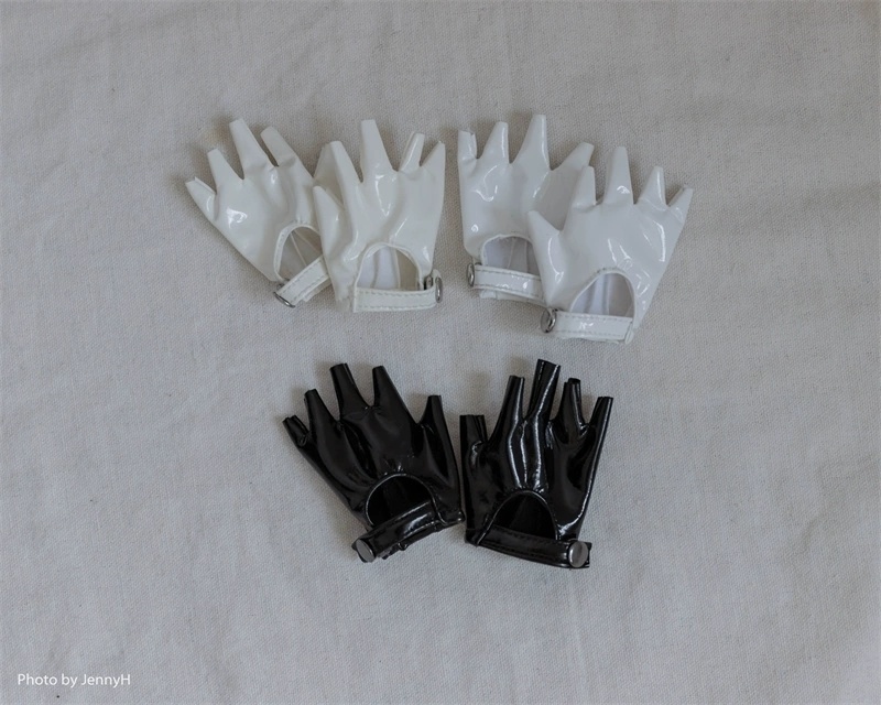 【カカ星球】【ID75】ドール用レザーグローブ(取寄せ)