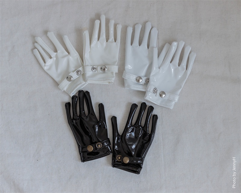 【カカ星球】【ID75】ドール用レザーグローブ(取寄せ)