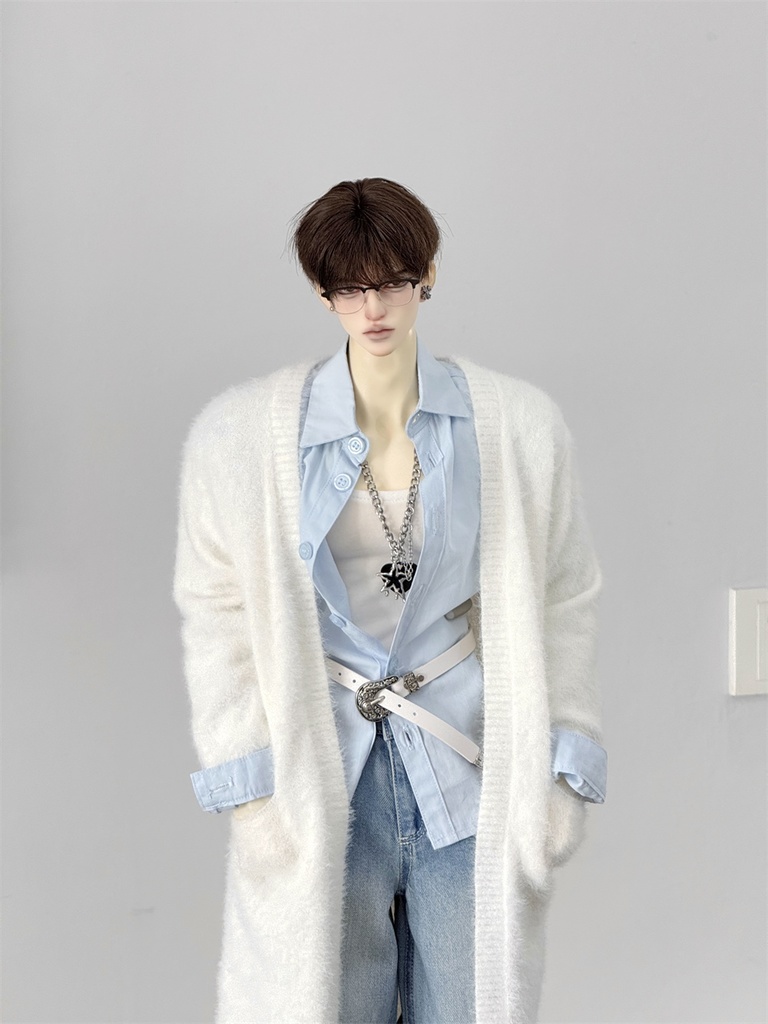 【カカ星球】【1/4,ID75】ドール服 ふわふわロングカーディガン(取寄せ)