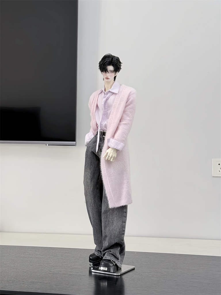 【カカ星球】【1/4,ID75】ドール服 ふわふわロングカーディガン(取寄せ)