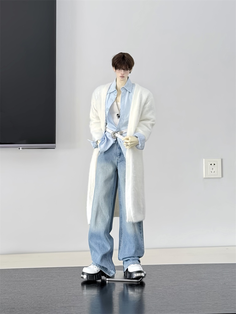 【カカ星球】【1/4,ID75】ドール服 ふわふわロングカーディガン(取寄せ)