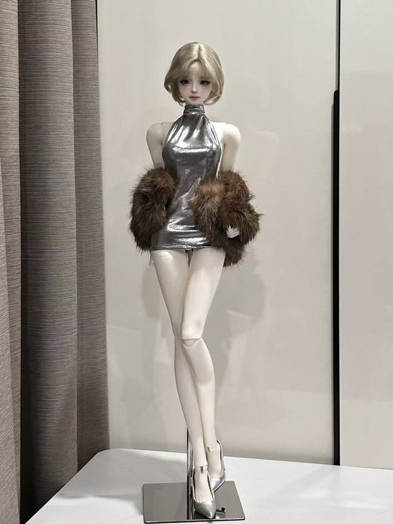 【カカ星球】【impl63/68】ドール服 ホルターネックドレス(取寄せ)