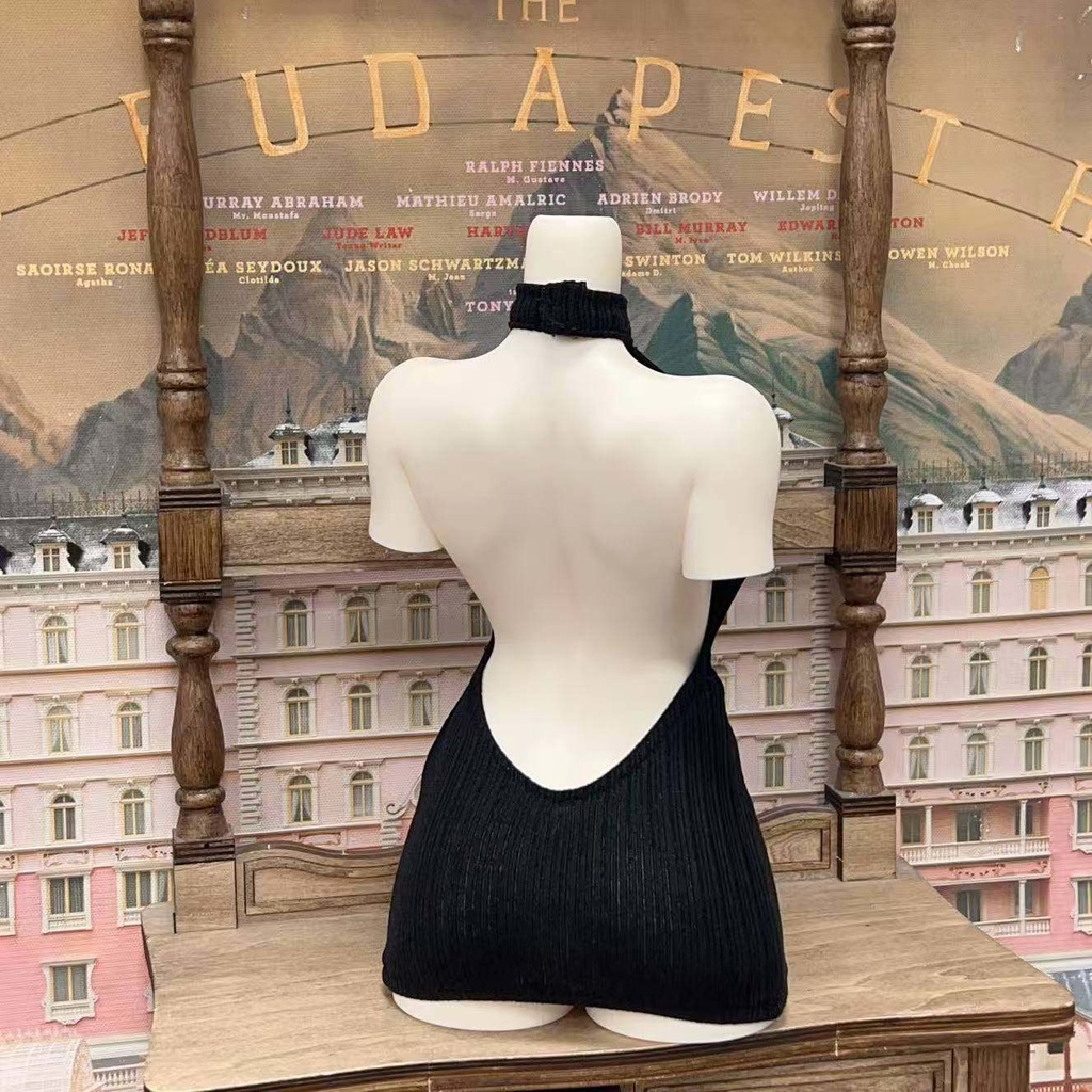 【カカ星球】【impl63/68】ドール服 ホルターネックドレス(取寄せ)