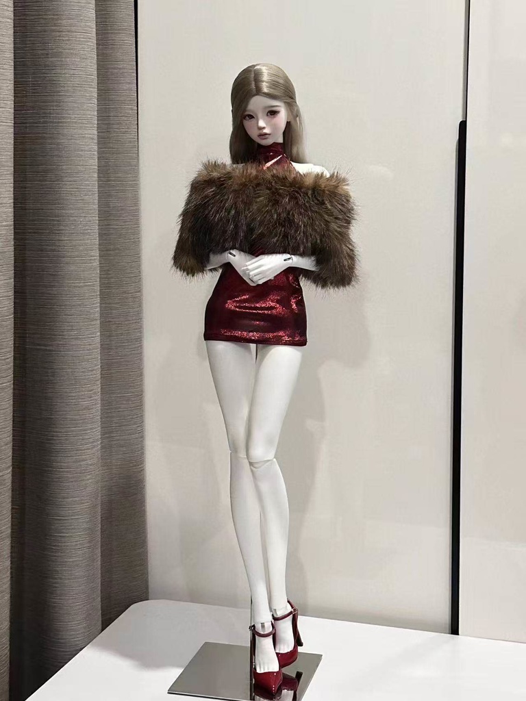 【カカ星球】【impl63/68】ドール服 ホルターネックドレス(取寄せ)