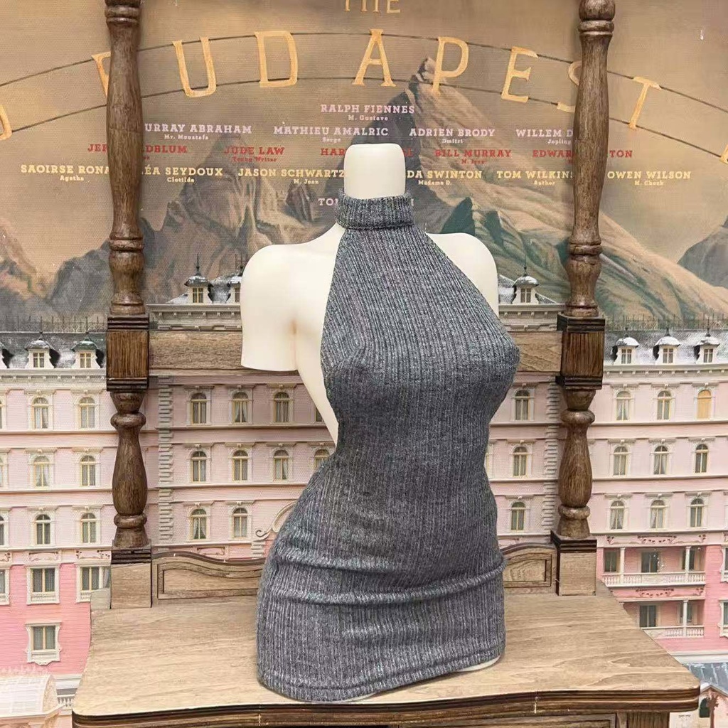 【カカ星球】【impl63/68】ドール服 ホルターネックドレス(取寄せ)