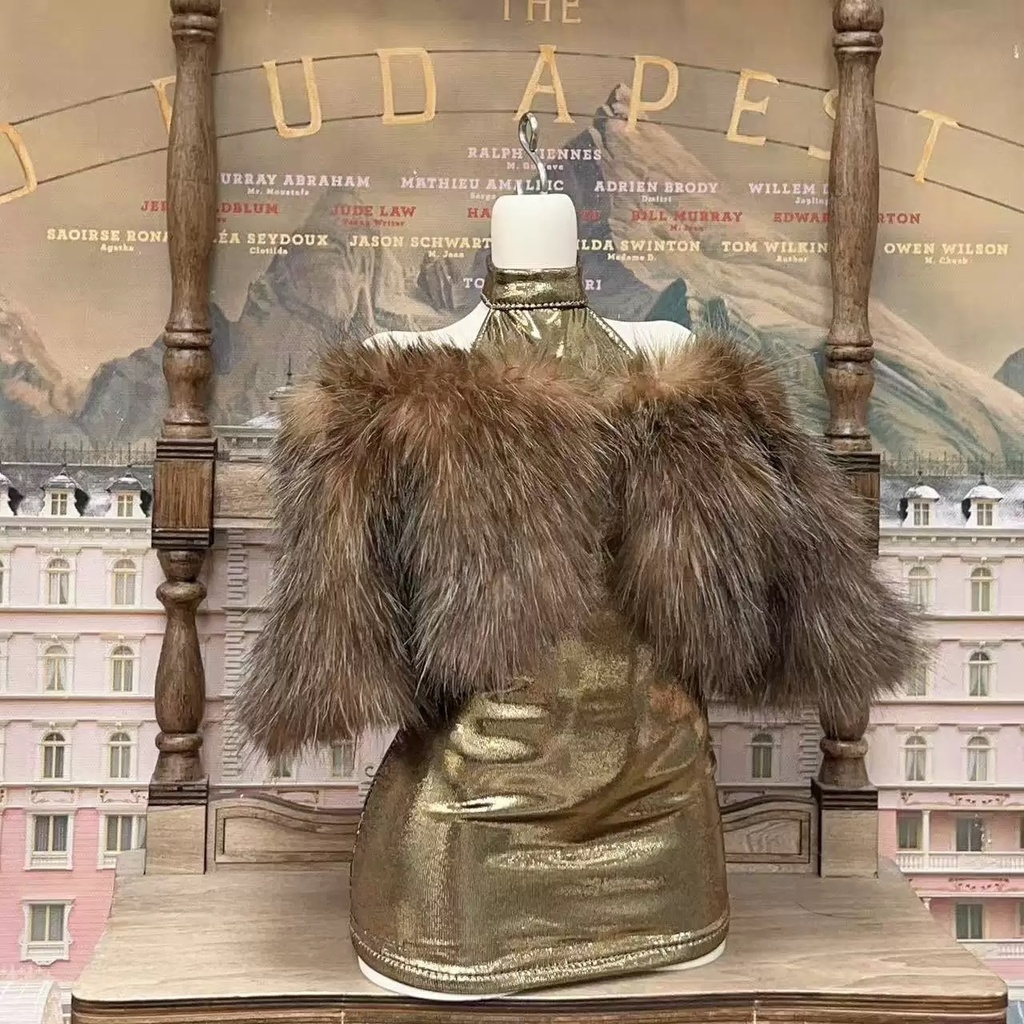 【カカ星球】【impl63/68】ドール服 ホルターネックドレス(取寄せ)