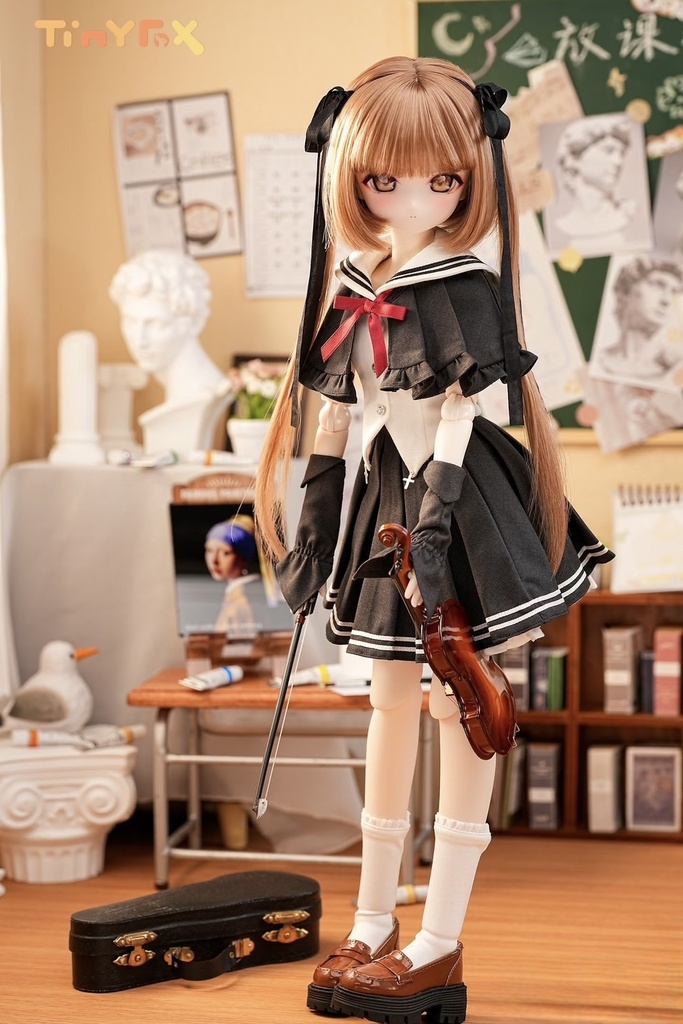 【TinyFox】狐狐学院 -音楽系- 1/4 PEKOボディ フルセット MJD ドール