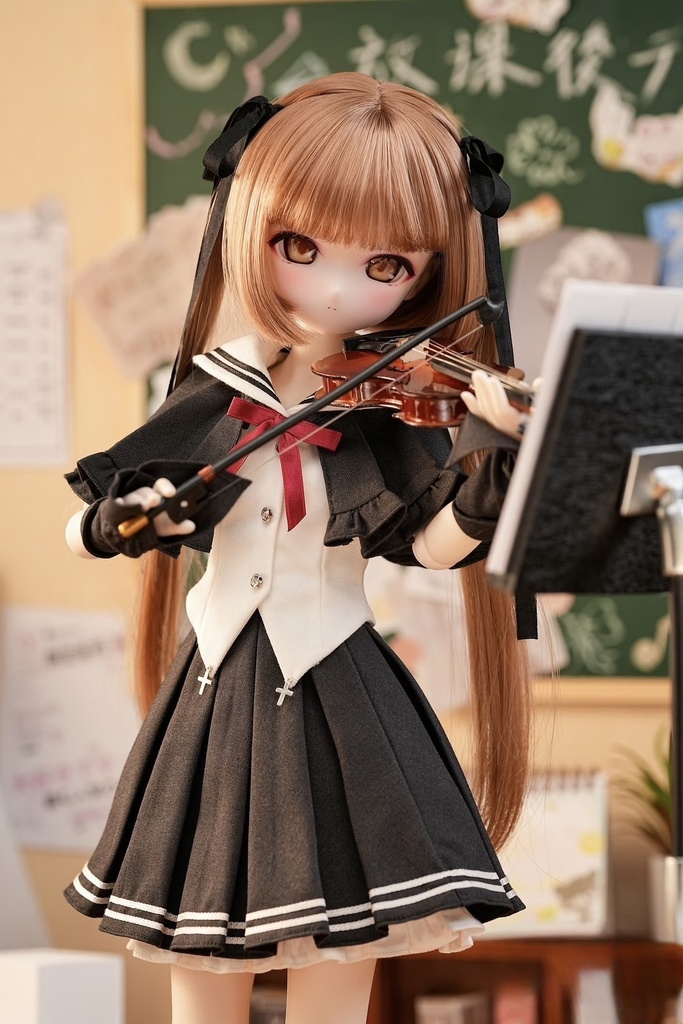 【TinyFox】狐狐学院 -音楽系-  1/4 PEKOボディ フルセット MJD ドール