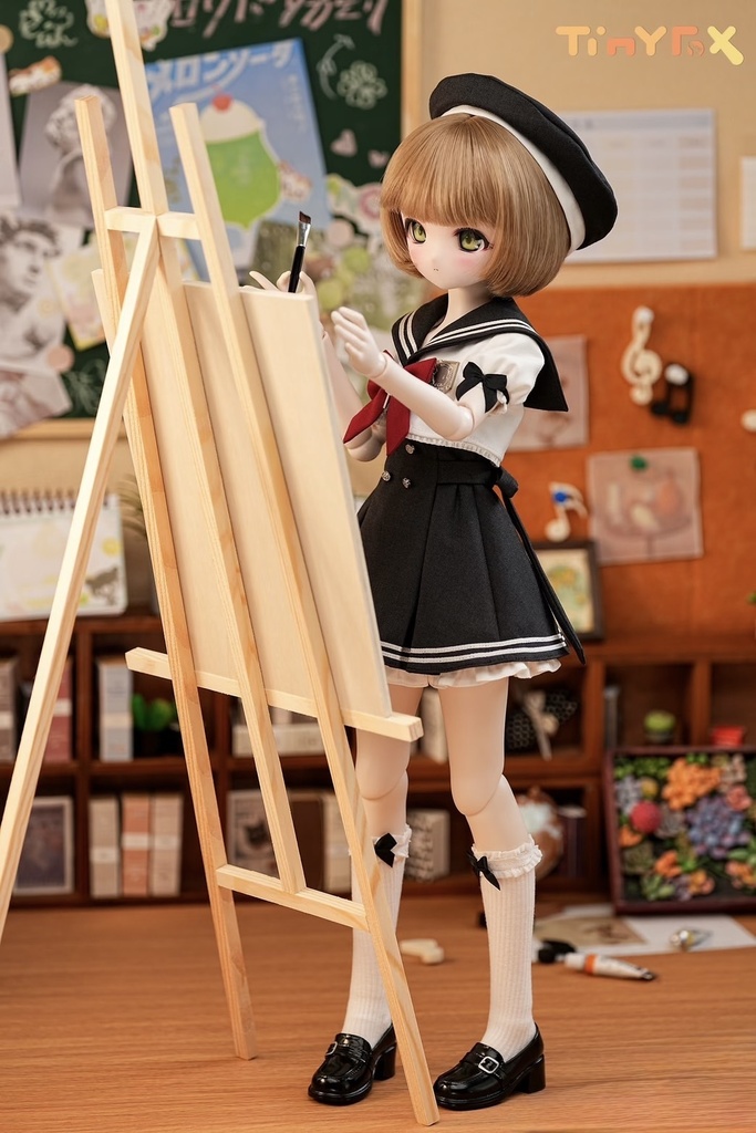 【TinyFox】狐狐学院 -美術系- 1/4 PEKOボディ フルセット MJD ドール