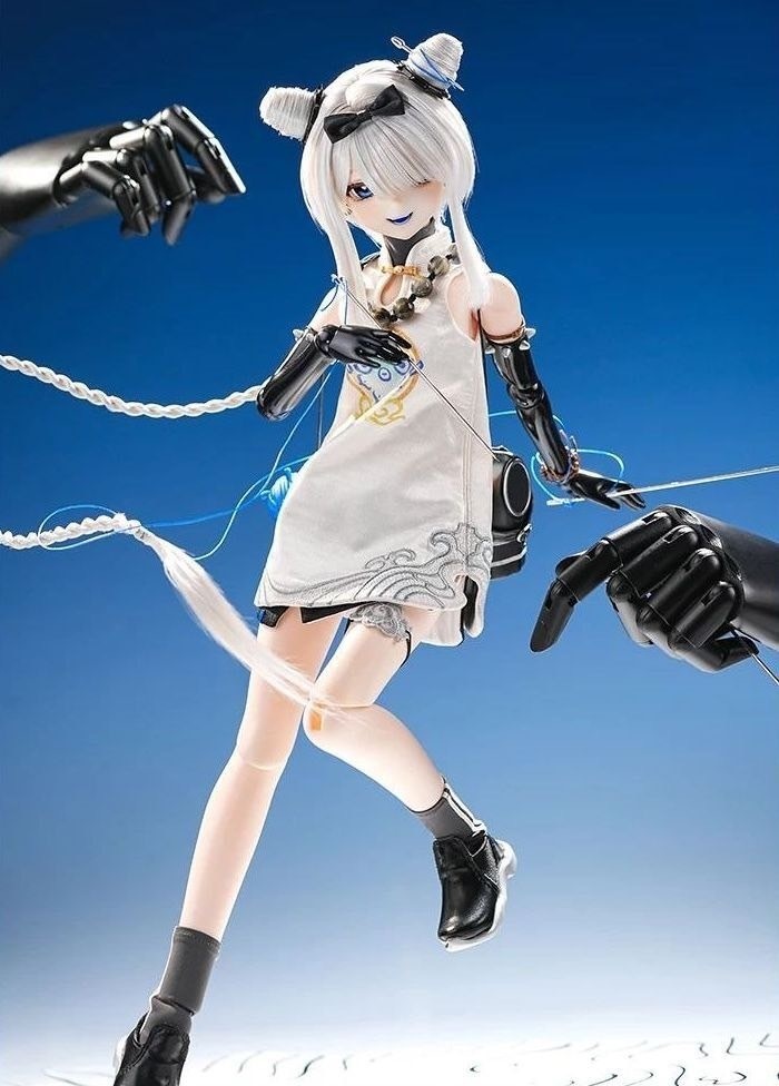【TinyFox×新月同行】全聯堂-砕銀子 1/4 PEKOボディ フルセット MJD ドール