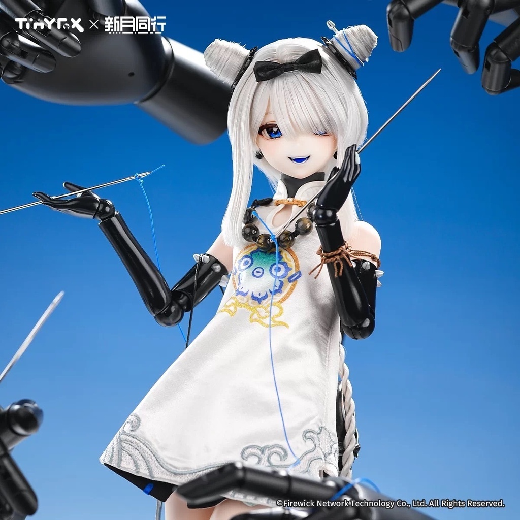 【TinyFox×新月同行】全聯堂-砕銀子 1/4 PEKOボディ フルセット MJD ドール