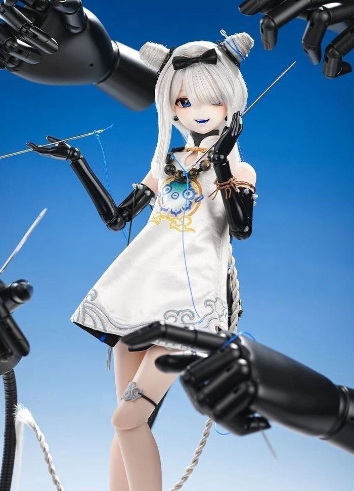【TinyFox×新月同行】全聯堂-砕銀子 1/4 PEKOボディ フルセット MJD ドール