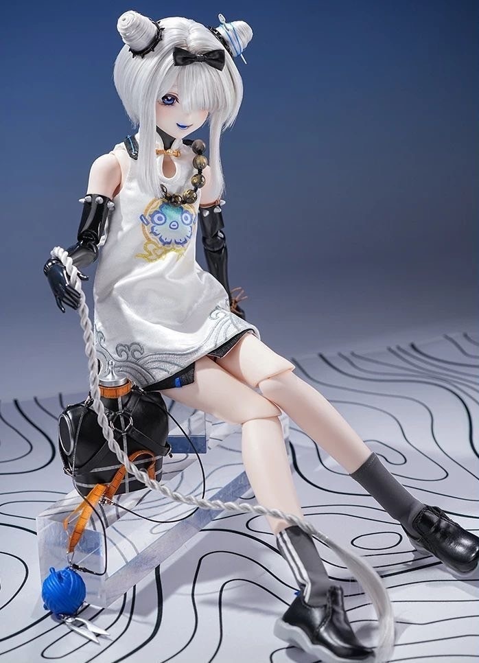 【TinyFox×新月同行】全聯堂-砕銀子 1/4 PEKOボディ フルセット MJD ドール