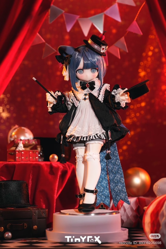 【TinyFox】特典付き予約販売  『无尽的魔术师·菲利克斯(フィリックス)』1/6ボディ フルセット MJD ドール