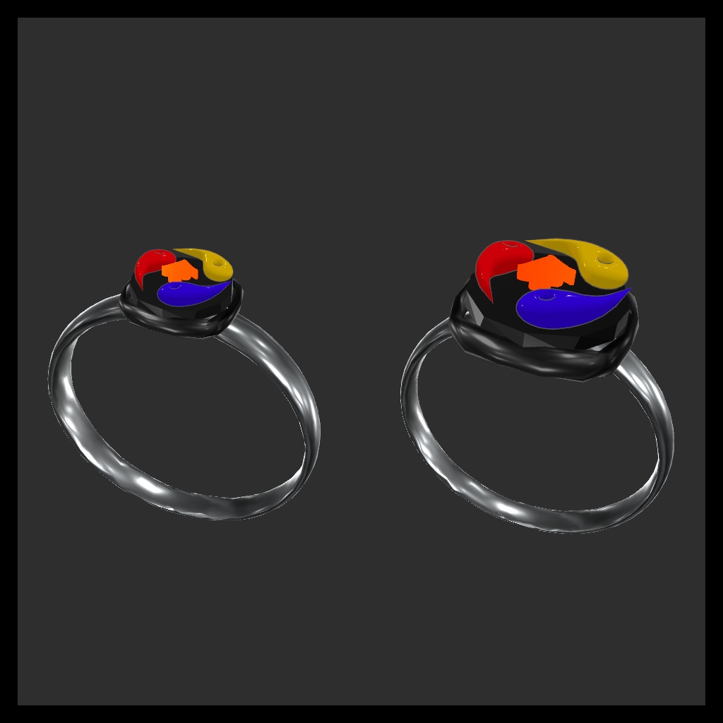 【無料/free】勾玉の指輪💍凪対応