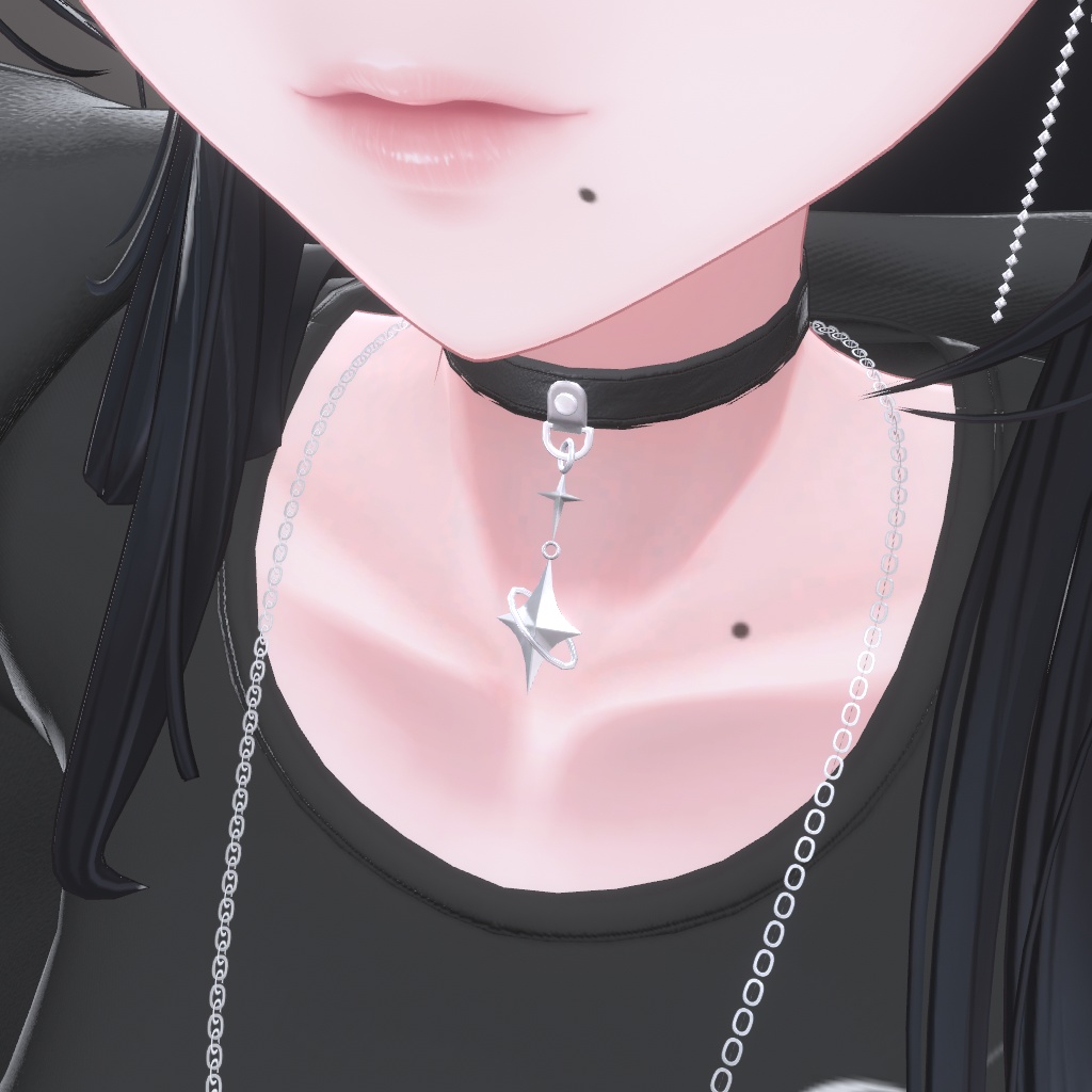 【海咲-Misaki-用】ワンポイントほくろ+