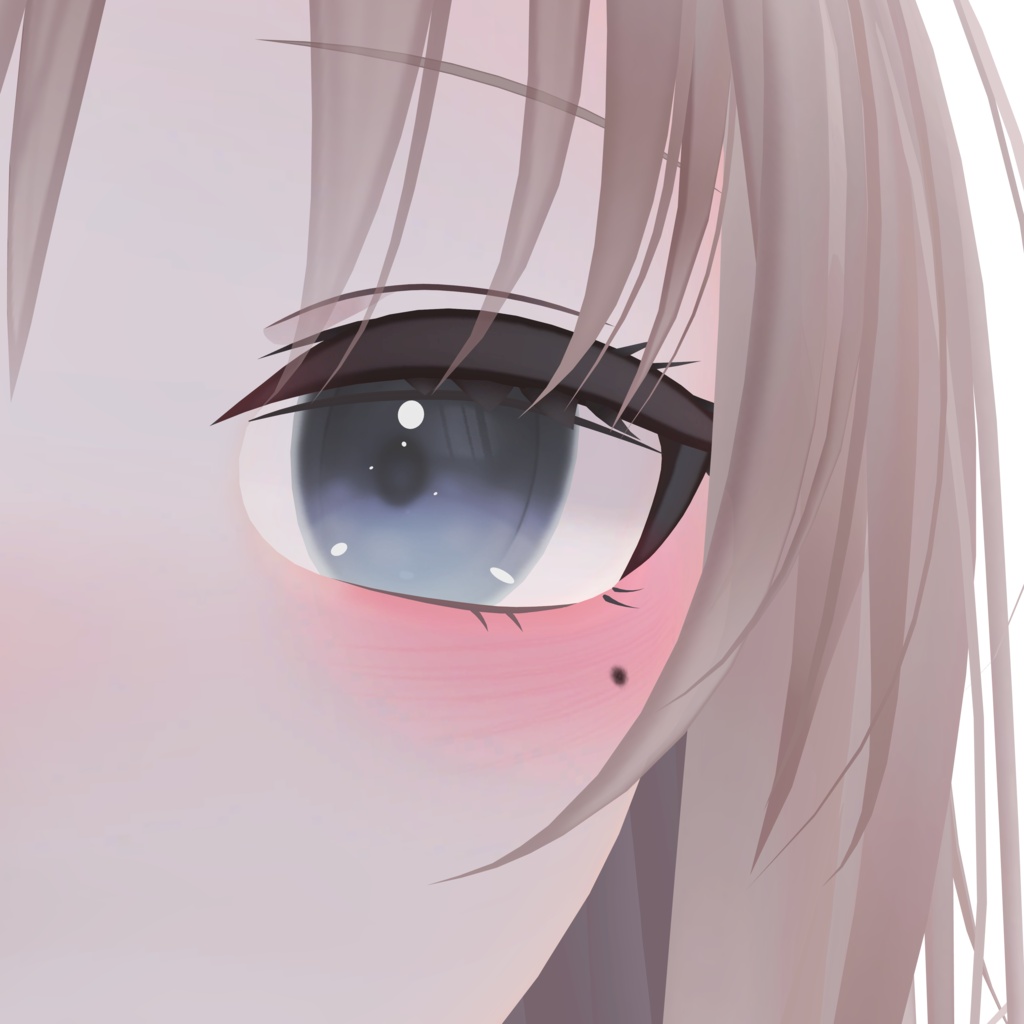 【凪-Nagi-用】ワンポイントほくろ+【VRC想定】