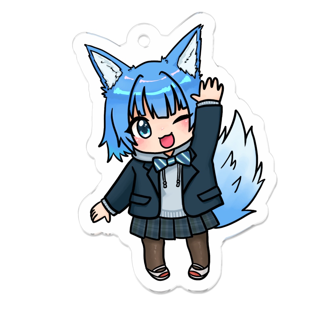 あをこちゃんアクリルキーホルダーA