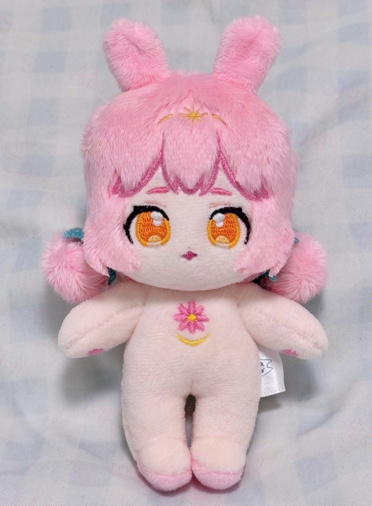 コスモスうさぎのぬいぐるみ