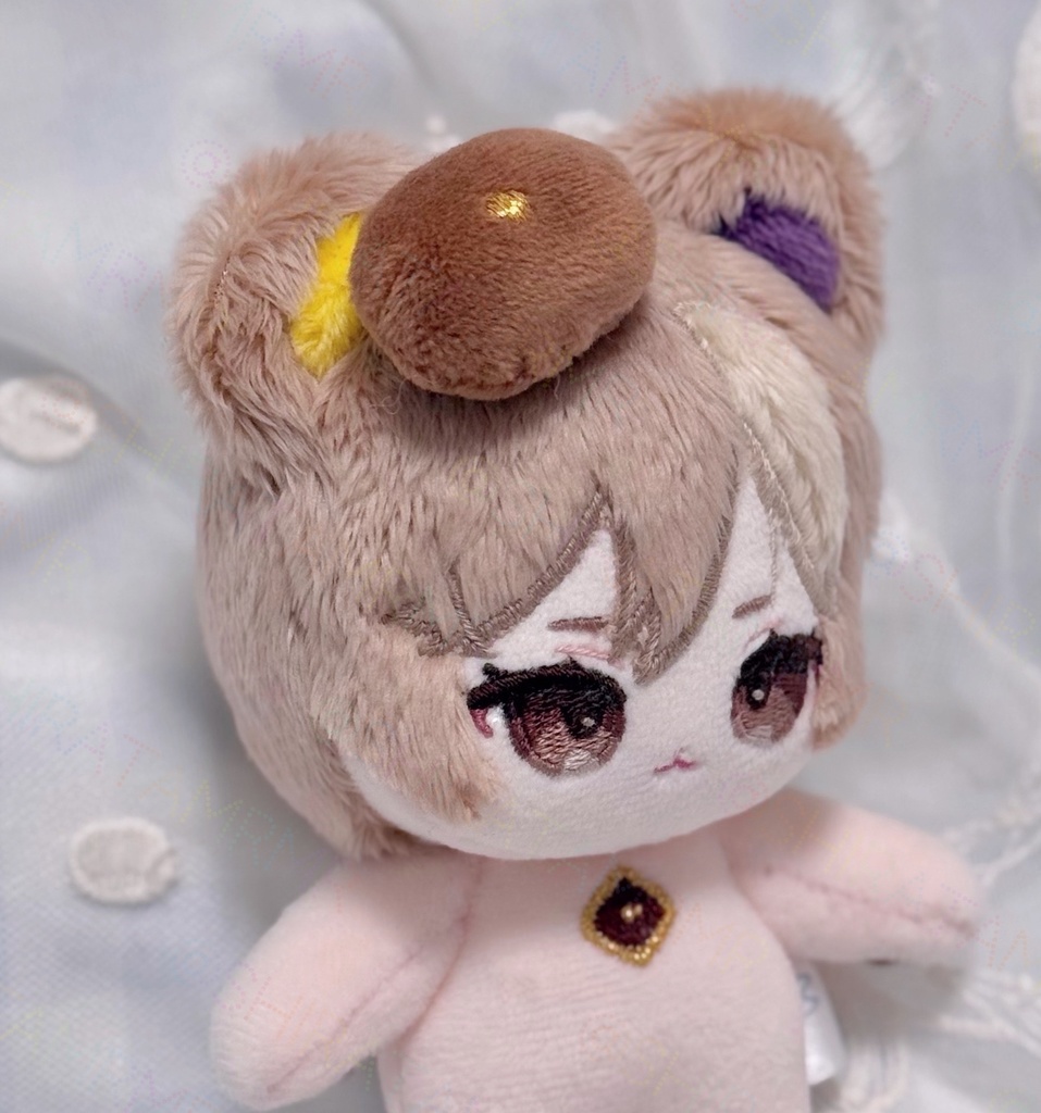 モンブランくまのぬいぐるみ