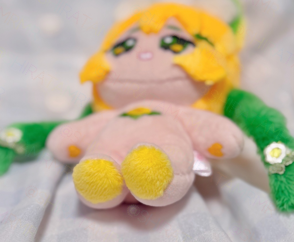 たんぽぽねこのぬいぐるみ