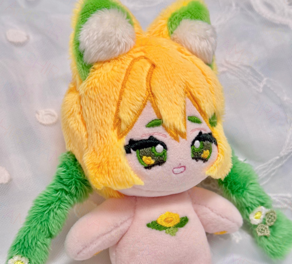 たんぽぽねこのぬいぐるみ