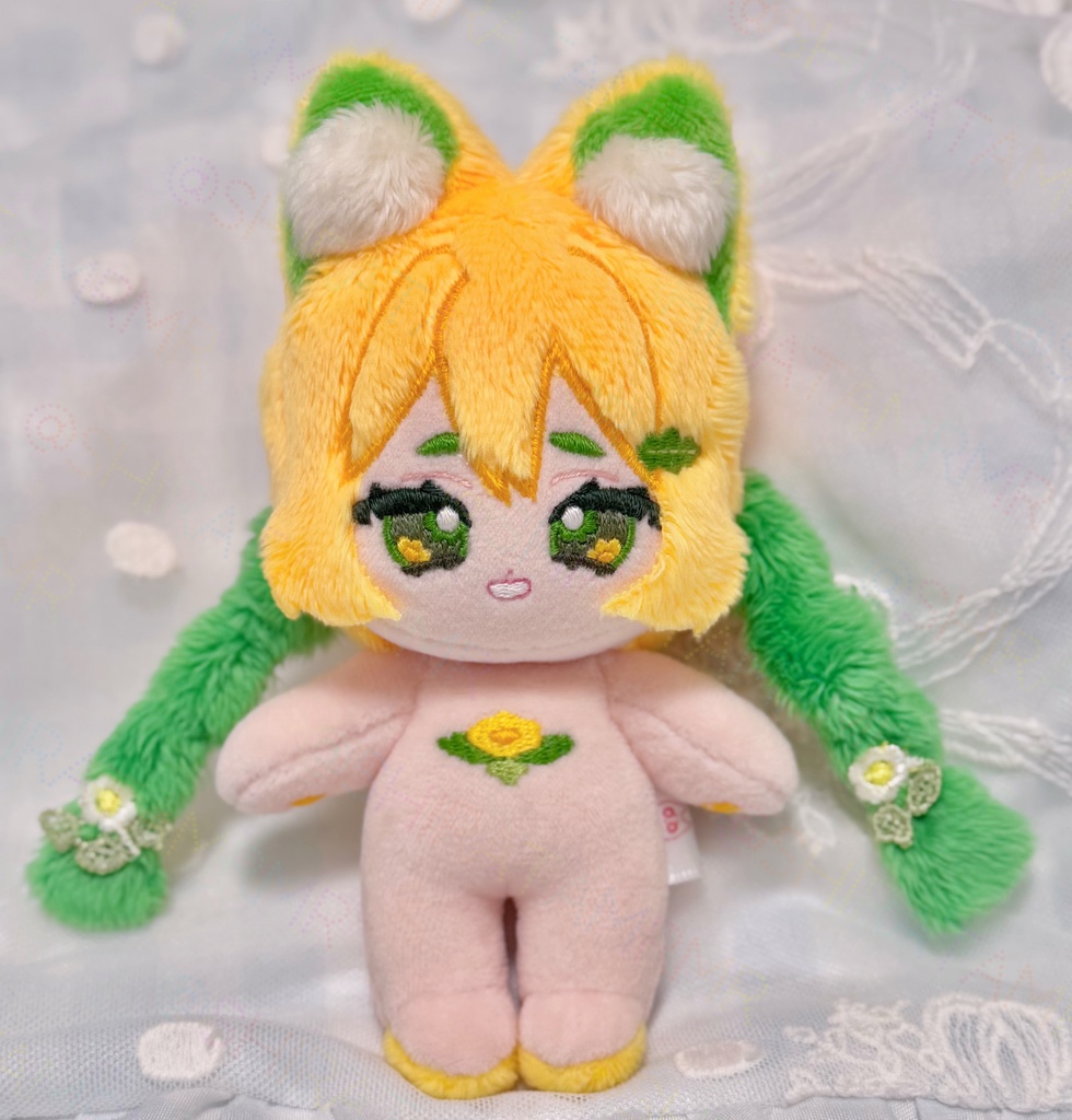 たんぽぽねこのぬいぐるみ