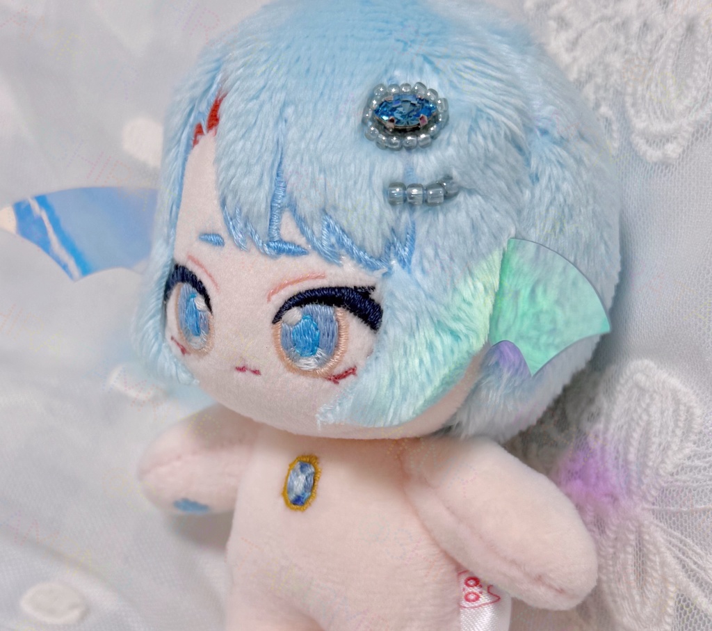 アクアマリン人魚のぬいぐるみ