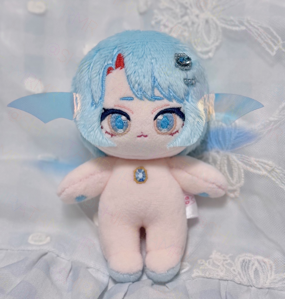 アクアマリン人魚のぬいぐるみ