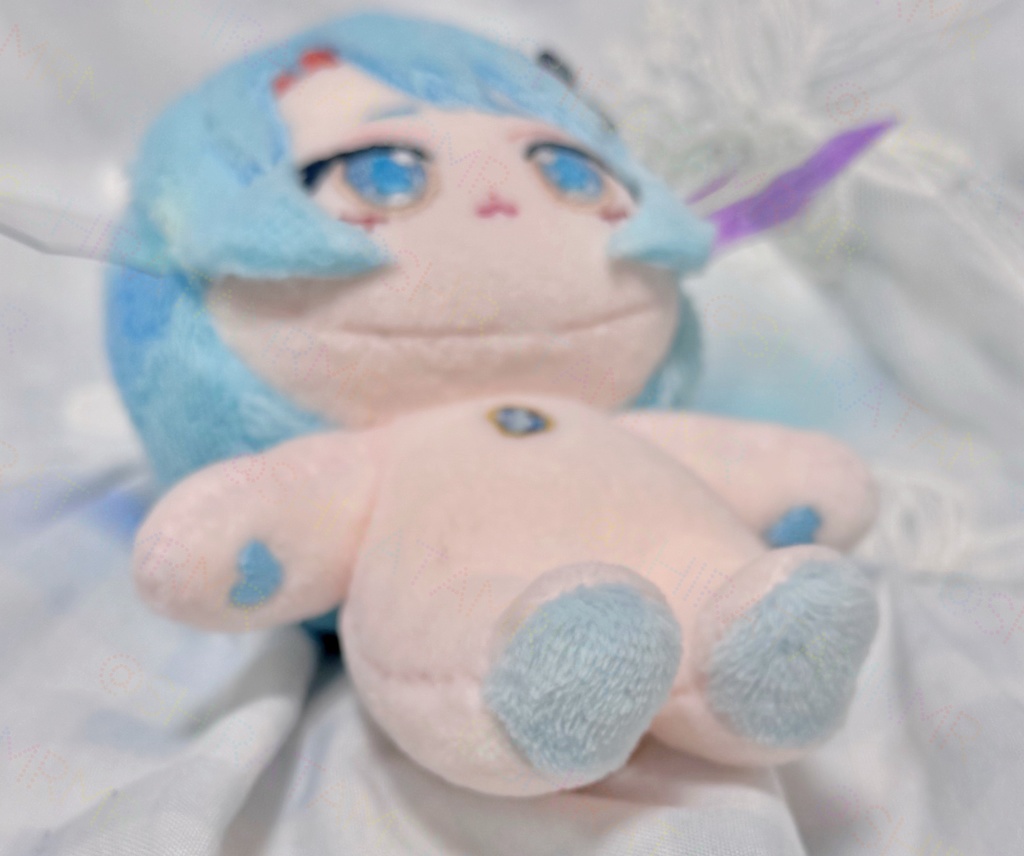 アクアマリン人魚のぬいぐるみ