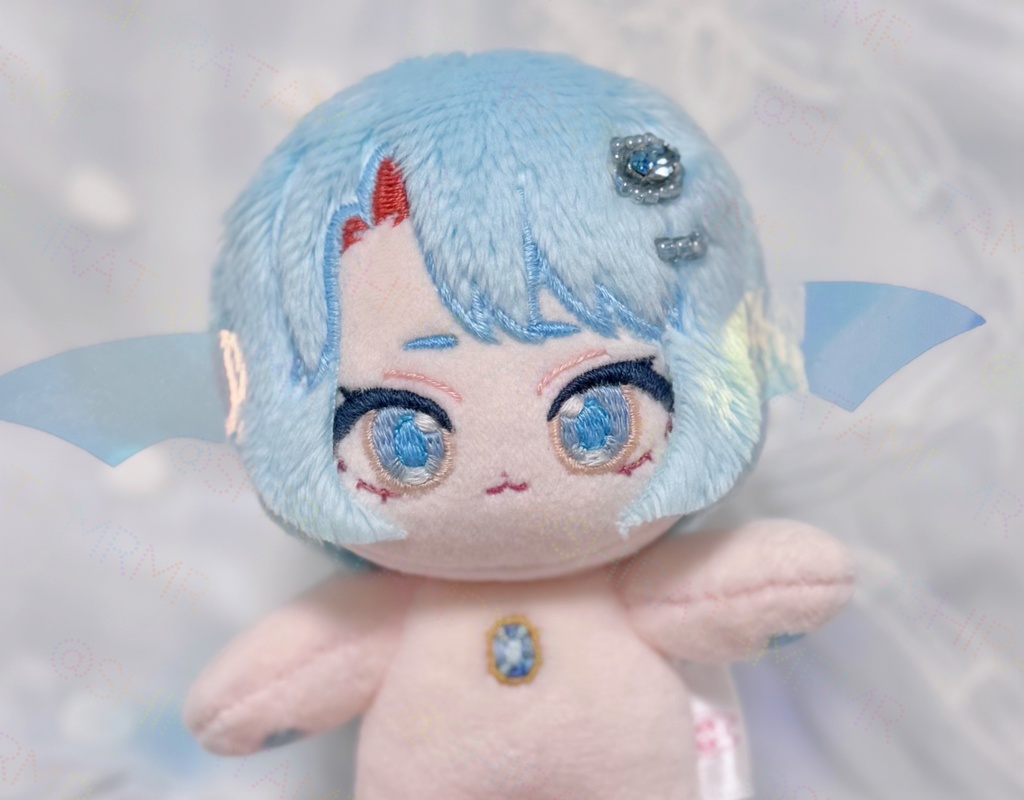 アクアマリン人魚のぬいぐるみ