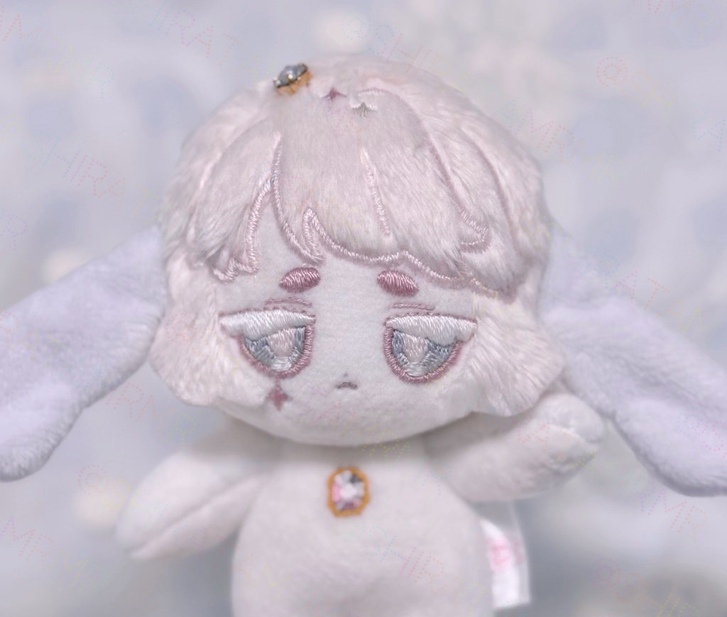 ダイヤモンド天使のぬいぐるみ