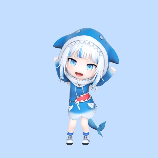 【非公式】 Gura-chan Konosuba dance