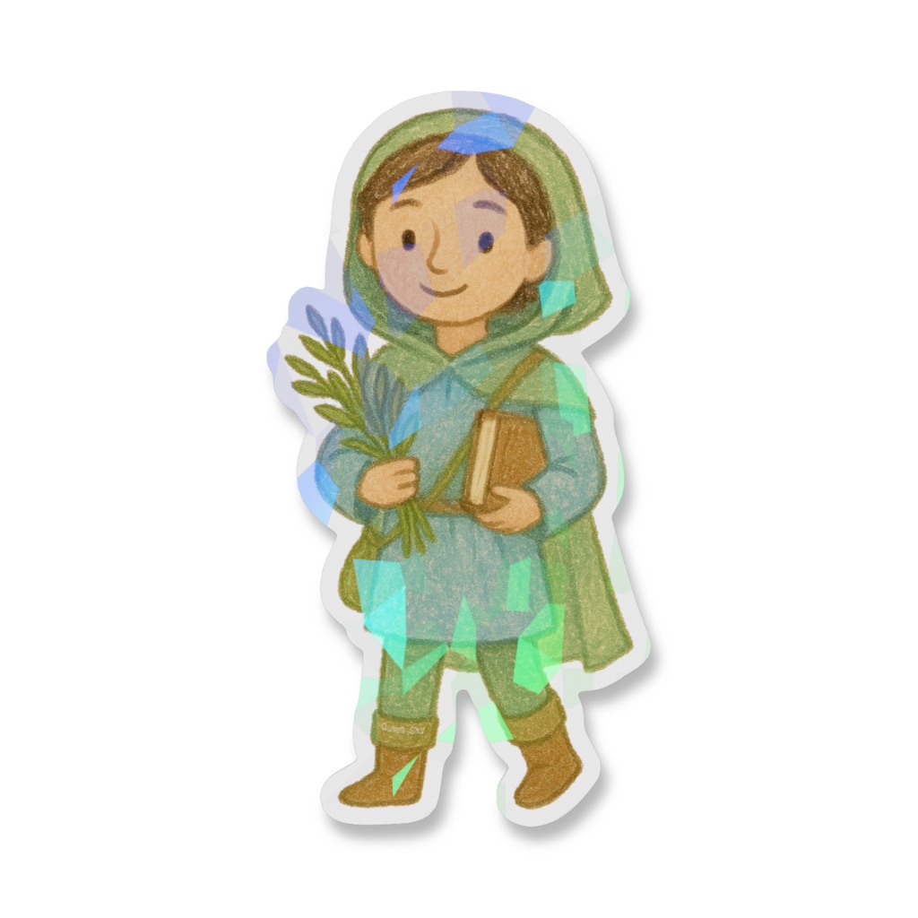 ホロスコープ・ジャーニー ステッカー Vol.6|乙女座 − みつける星 −(ガールVer)