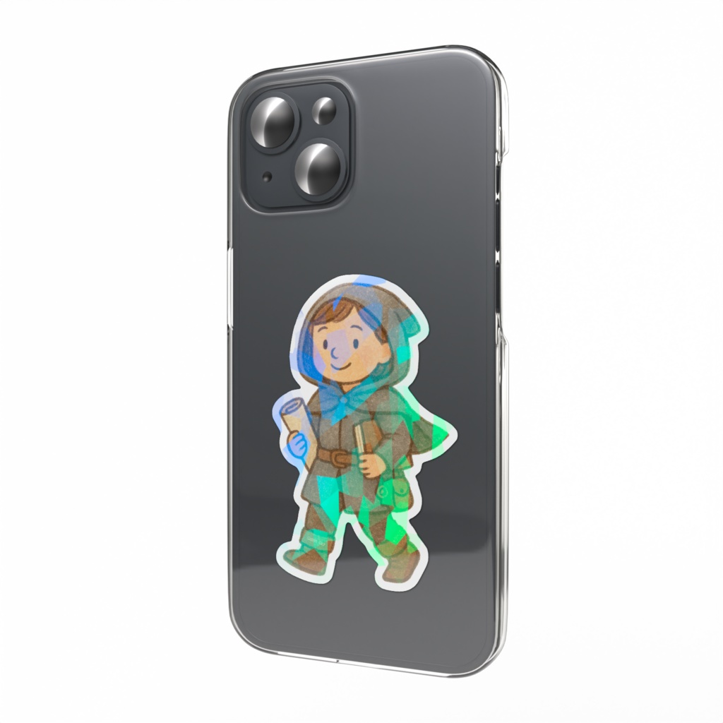 ホロスコープ・ジャーニー ステッカー Vol.10|山羊座 − のぼる星 − (ガールVer)