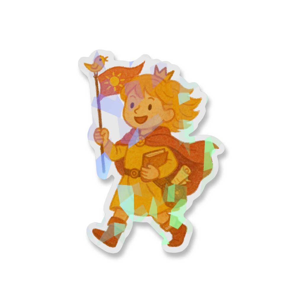 ホロスコープ・ジャーニー ステッカー Vol.5|獅子座 − かがやきの星 −(ガールVer)