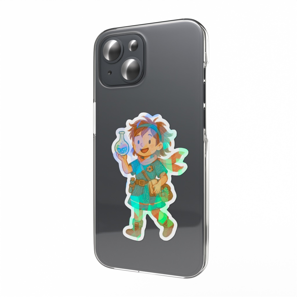 ホロスコープ・ジャーニー ステッカー Vol.11｜水瓶座 − ひらめく星 −（ガールVer）